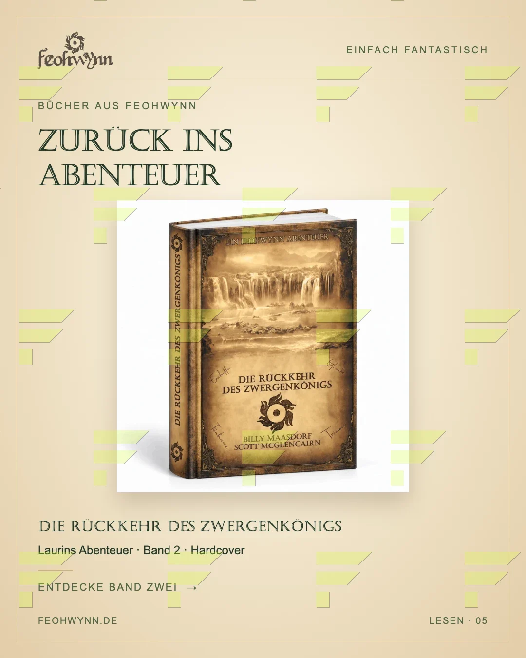 Feed-Motiv für Die Rückkehr des Zwergenkönigs